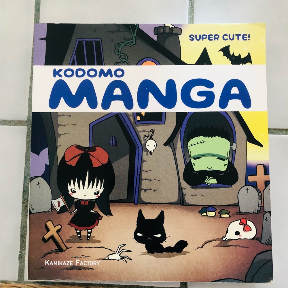 Manga drawing book with over 100 examples